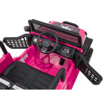 Elektrické autíčko Jeep BEAST 4x4 - MP3 - ružové